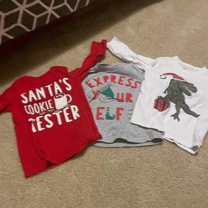 2t Christmas shirt bundle